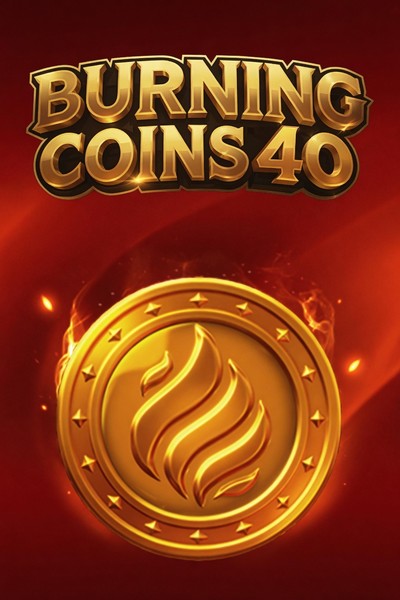Burning Coins 40 slot at Casinova Casino